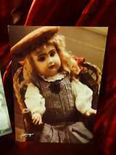 2 Cartes Postales Neuves collections poupées, une de 1983, galerie de chartres 