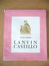 Ancienne Boîte pour Foulard Jeanne LANVIN CASTILLO