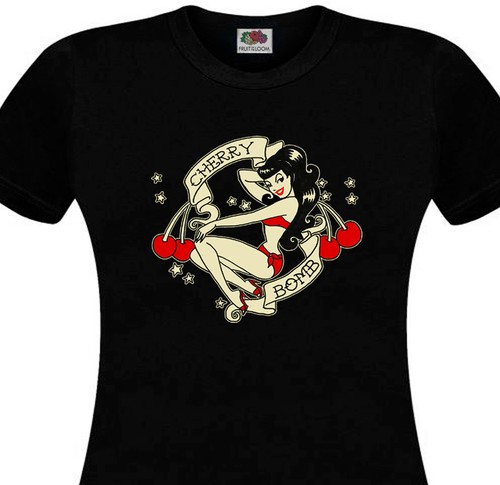 Shirt cherry bomb - t-shirt,