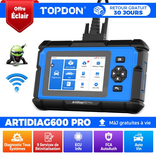 Topdon ad600pro valise - topdon,