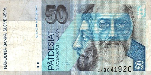 Slovakia slovaquie korun - slovakia, 50