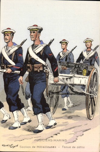 Fusiliers marins section - —,