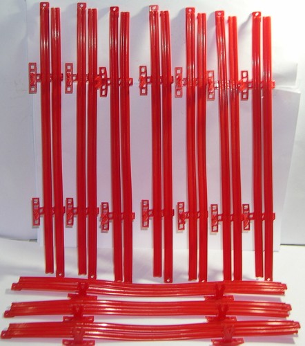 Scalextric barrières rouges - barrières,