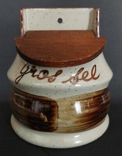 Pot à sel en grès grès