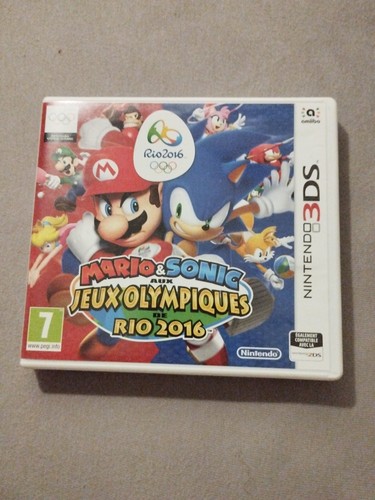 Mario sonic aux jeux - sonic,