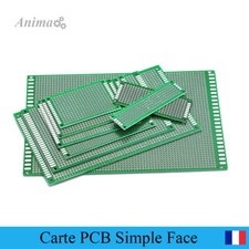 Carte Simple Face Pastille Epoxy haute qualité Prototypage PCB Board (2.54mm)