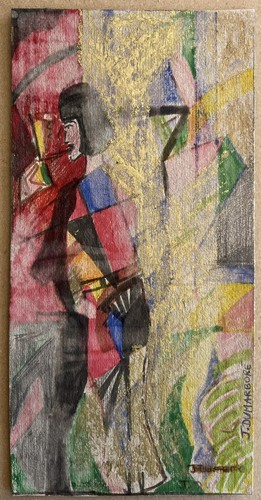 Dessin aquarelle géométrique - dessin,