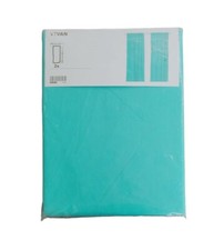 IKEA Vivan Turquoise Sheer