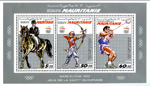 Stamps mauritania 1990 - stamps,