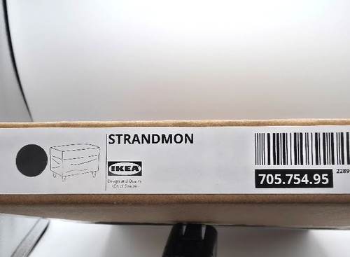 Ikea strandmon footstool - ikea,