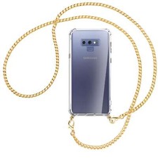 Collier pour Samsung Galaxy Note 9 chaîne en métal (O) Etui Coque avec cordon