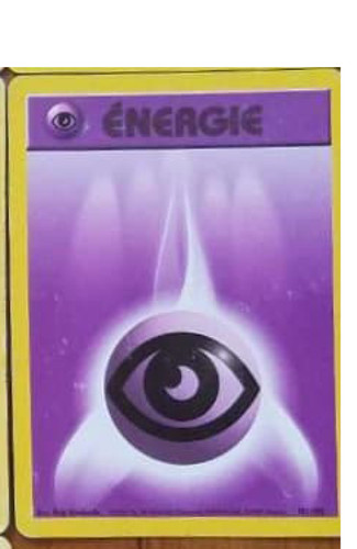 Carte pokémon énergie psy - carte,