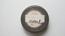 Boîte métal pellicule film cinéma 35 mm déco vintage B