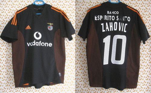 Maillot benfica 2002 - benfica, zahovic