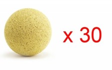 Balles Baby Foot Liège Jaunes BONZINI sac de 30 balles