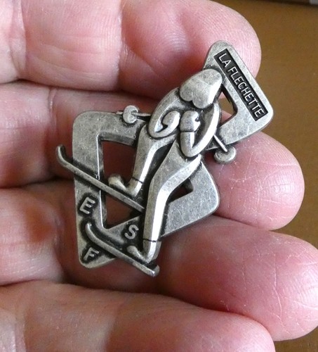 Insigne flechette neige ski - neige,