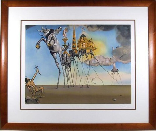 Salvador dali tentation - dali,, de