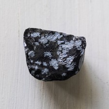 OBSIDIENNE FLOCON DE NEIGE ou