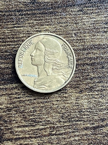 1966 france five centimes - 5,