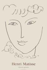 Henri MATISSE - Vintage Poster Affiche Oeuvres gravées 77x52 cm