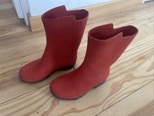 Bottes Décathlon 25-26 Rouges Bon État