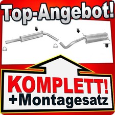 Pot d'échappement pour système d'échappement VW POLO (9N) 1.2 2001-2005