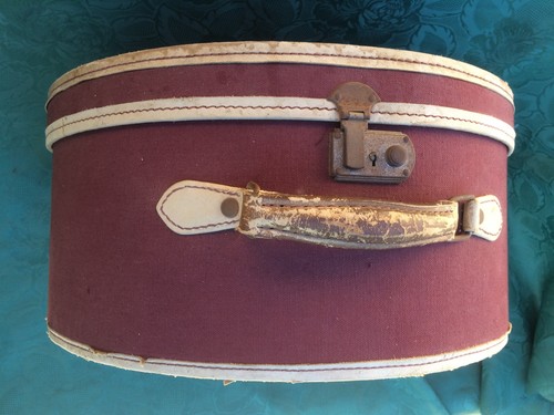 Valise chapeau toilée - valise,