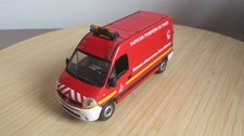 Miniature Renault master VIDB pompiers sdis 75 1/43 Norev