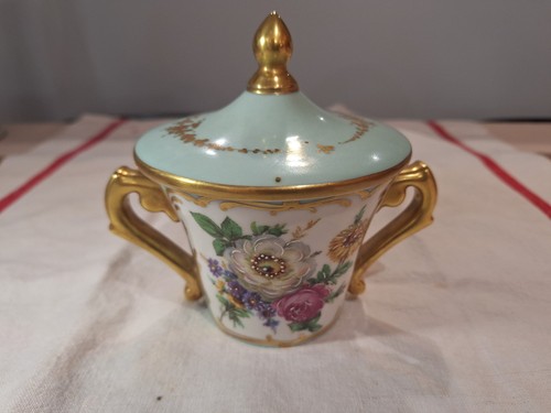 Ancien sucrier porcelaine - sucrier,