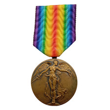2.15/10/25 (REF30246) Médaille militaire interalliée 1914 1918 BELGIAN MEDAL