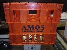 Caisse à soda limonade transport 12 bouteilles AMOS casier