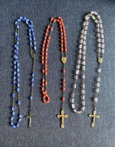 Lot chapelets anciens - lot,