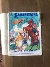 CATALOGUE LA SAMARITAINE ETRENNES JOUETS 1935  44 P  flyer bon de commande