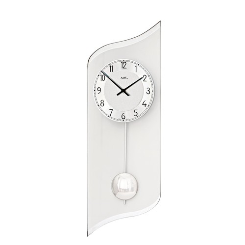 Horloge murale pendulaire ams - horloge,