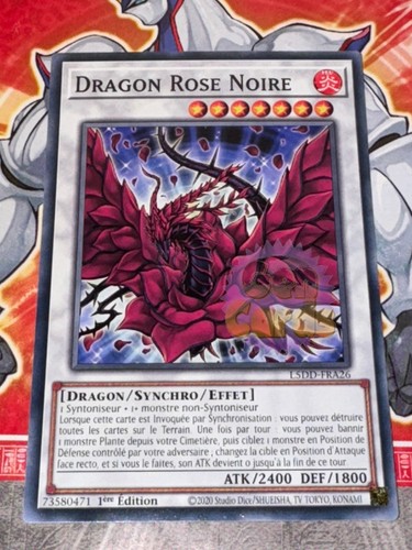 Carte dragon rose - carte, yu