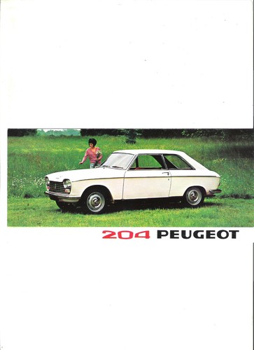 Peugeot 204 1967 coupe - /,