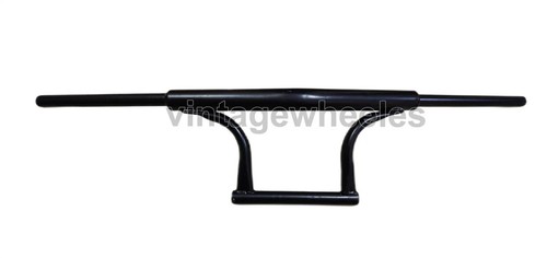 Guidon courbé noir universel - guidon,