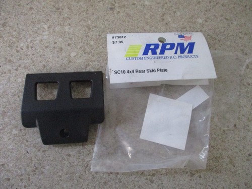 Rpm rear skid plate - skid, team