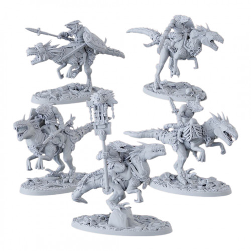 Hommes lézards raptors - hommes,