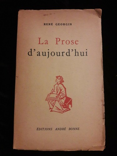 Prose aujourd hui rene - la,