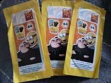 LOT POCHETTES CARTES "MOI MOCHE ET MÉCHANT 3"  Auchan