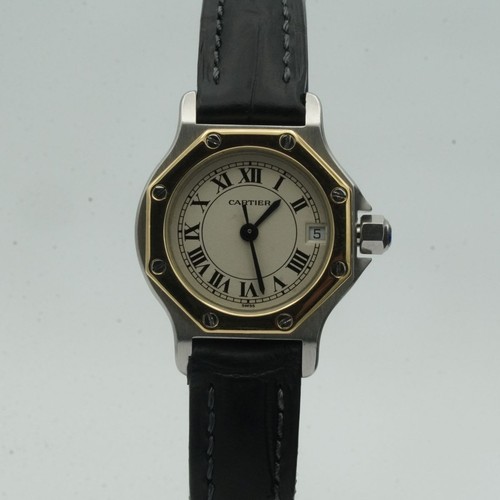Cartier santos ronde quartz - cartier,