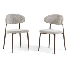 Lot de 2 chaises fauteuils