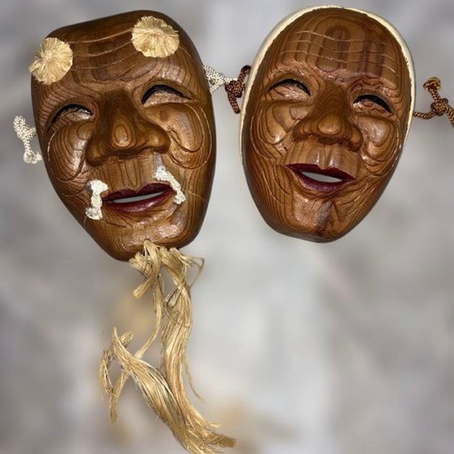 Lot rares masques - de,