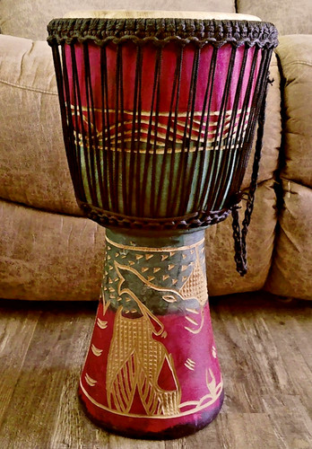 Djembe drum full size - drum, african