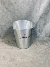 Vintage Lanson Champagne Lanson Stainless Steel Champagne Bucket