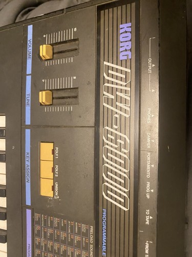 Korg 6000 1985 - korg, vintage