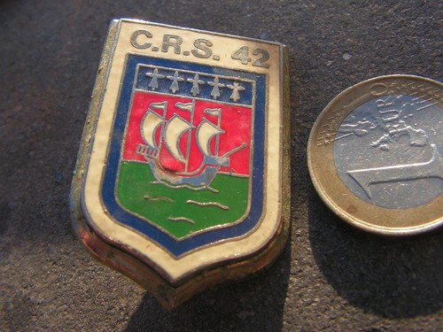Insigne police crs 42 - crs,