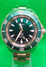 Montre de plongée homme Seiko Prospex Samurai PADI Edition SBDY135 verte