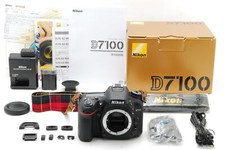 Read ! S/C:2608 [Exc+5 w/Battery, BOX] Nikon D7100 24.1MP Body Digital SLR JAPAN